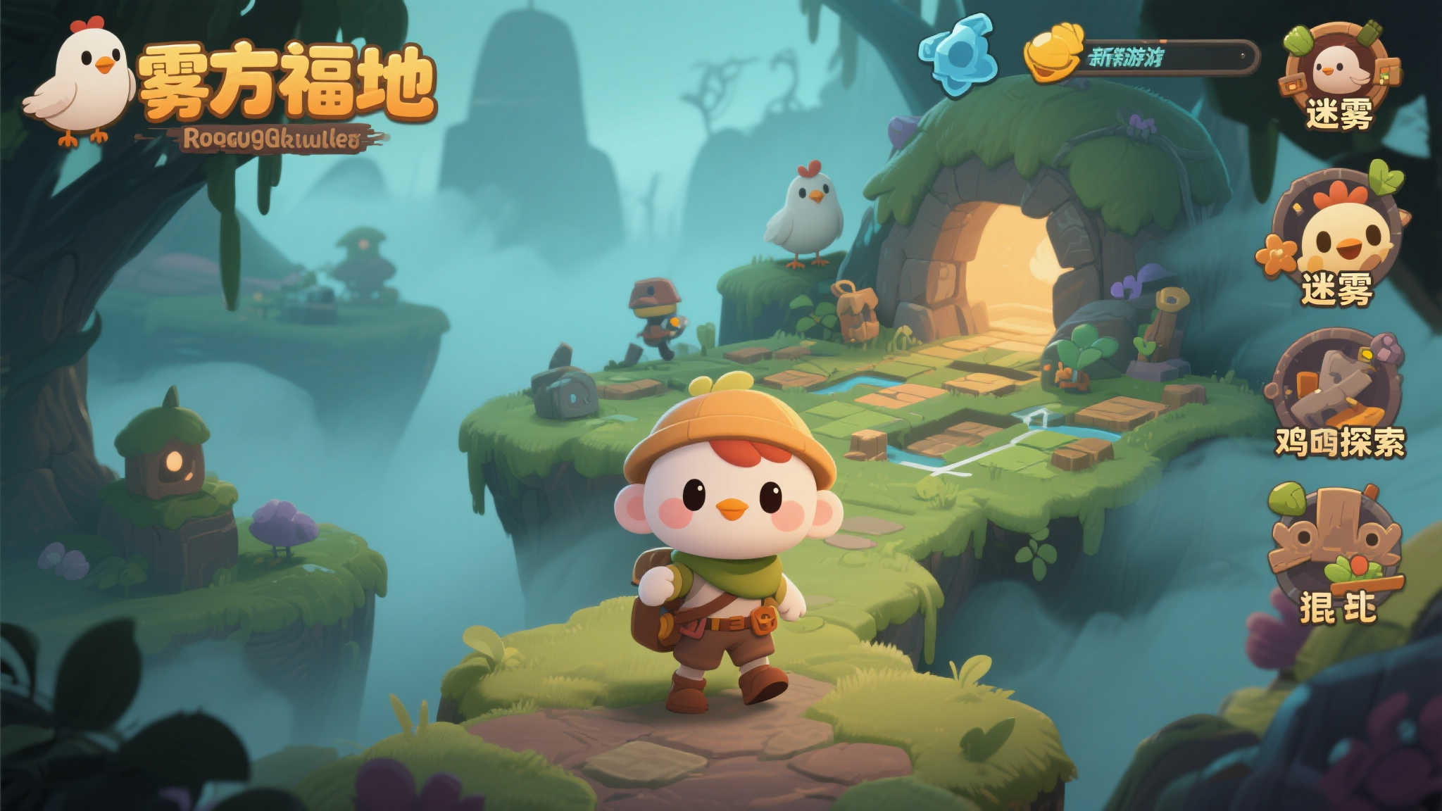 萌系肉鸽冒险《雾方福地》登陆 Nintendo Switch! 萌系肉鸽冒险《雾方福地》登陆 Nintendo Switch!