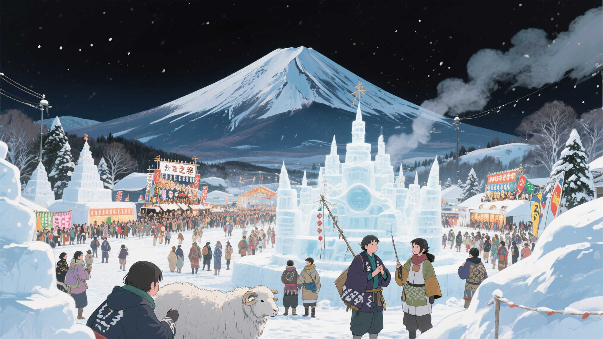 《羊蹄山之魂》:北海道绝美风光成最佳背景! 二、北海道的人文气息:人与自然的和谐共生