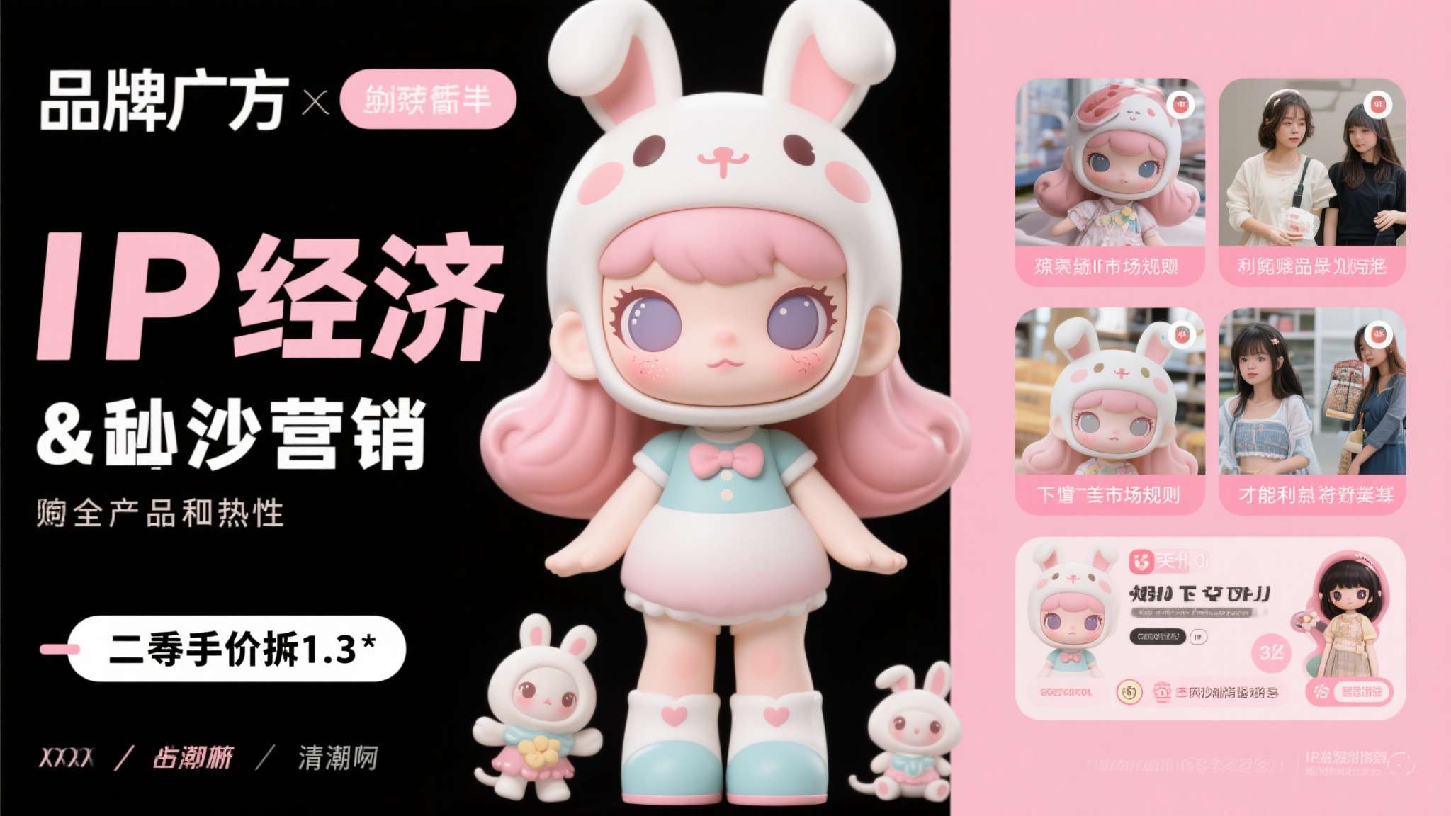 等身大沙奈朵娃娃二手价翻3倍这一现象，本质上是IP经济与稀缺营销共同作用的结果。